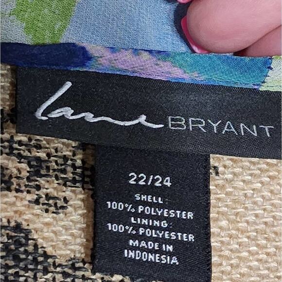 LANE Bryant‎ tropical floral maxi dress plus size 22/24 - Picture 6 of 6